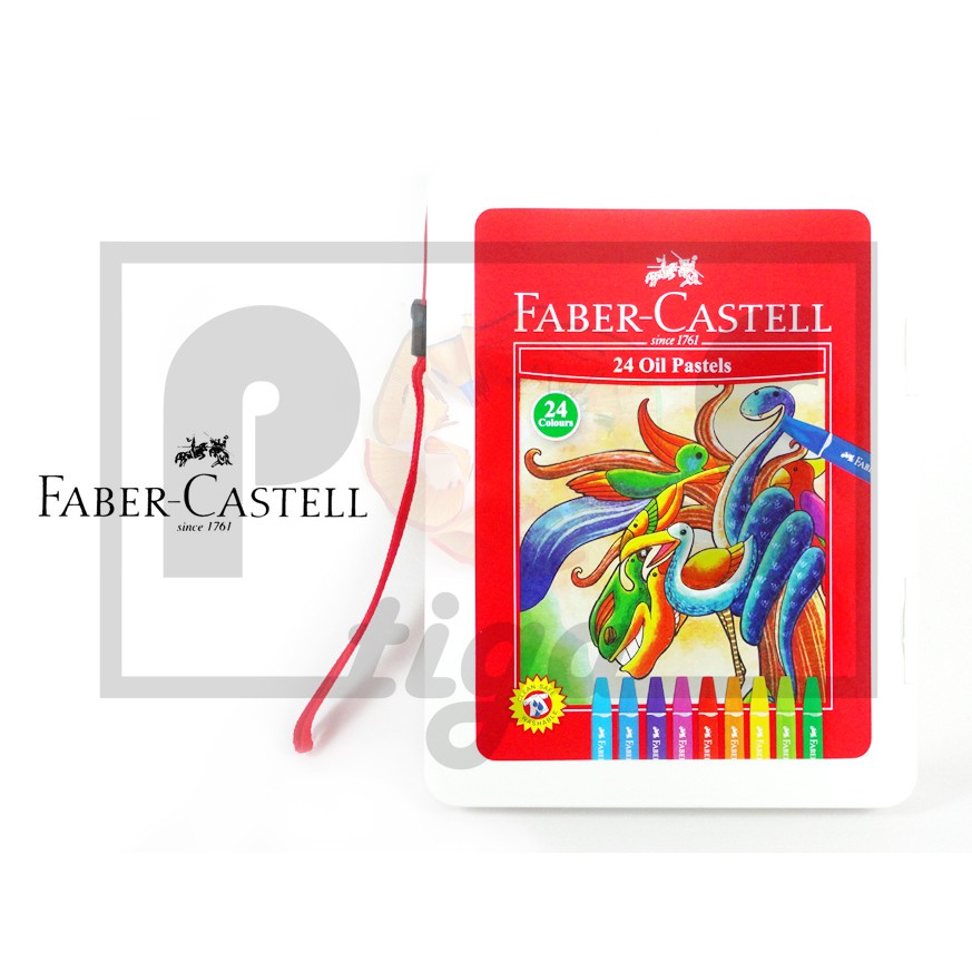 

CRAYON HEXAGONAL OIL FABER CASTELL 24