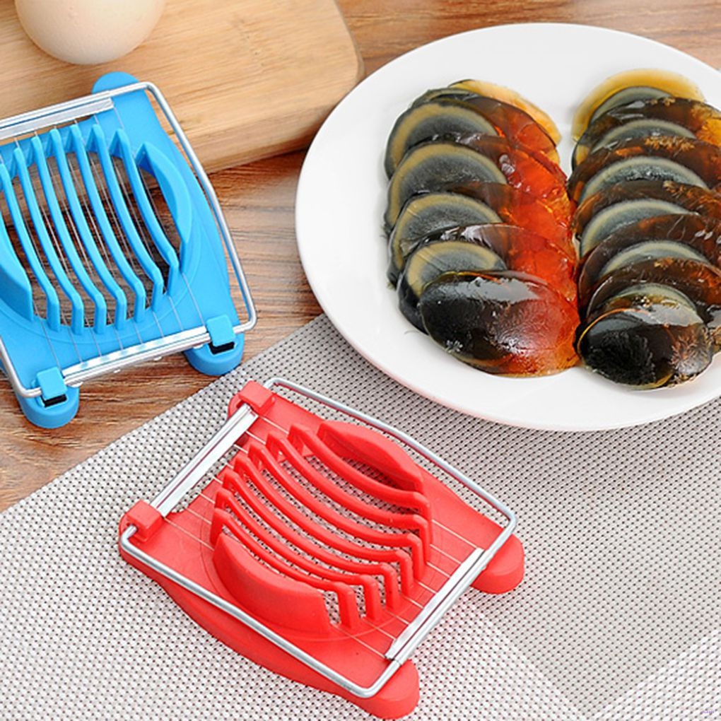 [READY STOCK] Color Random Multifunction Stainless Steel Fruit Cutter Chopper Peeler Egg Slicer Sectioner Mold Home Kitchen Tools