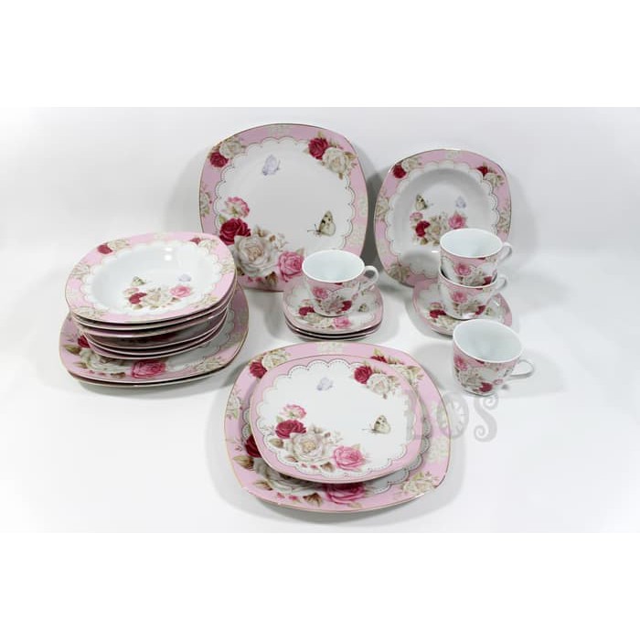 Piring Makan Set FIORENZA Dinner Set 20pc 889-20 (00143.02653)