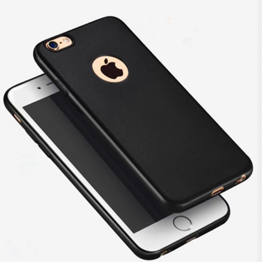 CASE IPHONE 5 5S SE SLIM MATTE CASE SOFT TOUCH BLACK DOFF