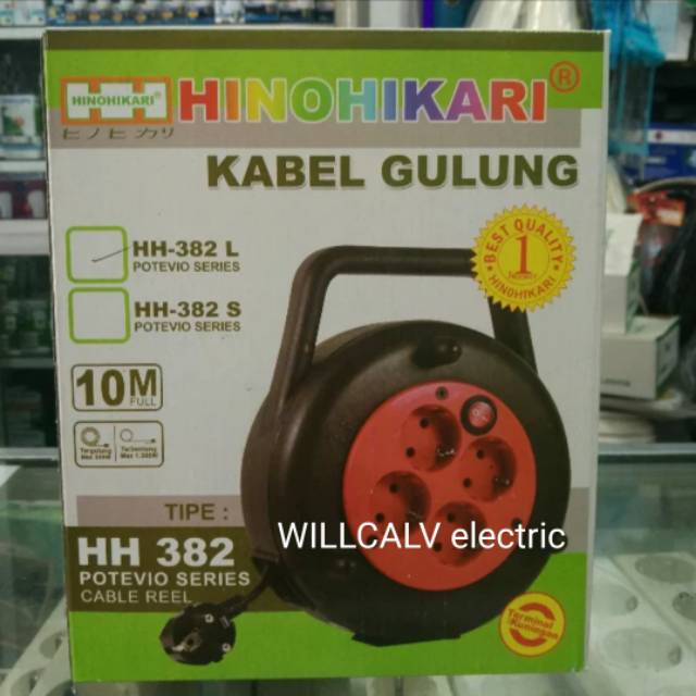 KABEL ROLL 10M 10METER 10 METER 10 M FULL HINOHIKARI HH-382L