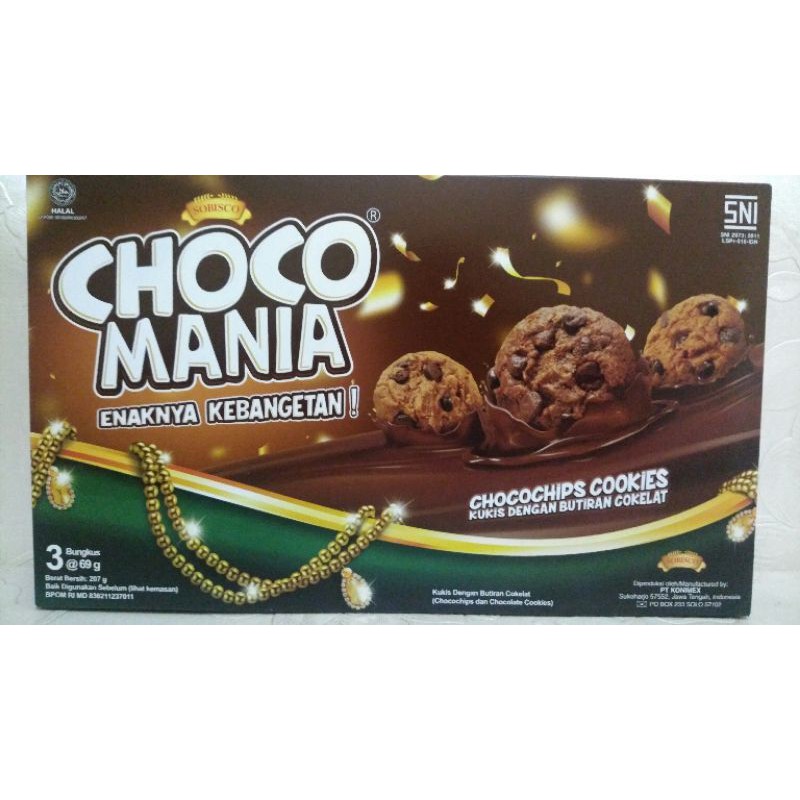 

CHOCO MANIA ASSORTED 3×69 GRAM EDISI LEBARAN / CHOCO MANIA / KUE LEBARAN / SPESIAL EDITION