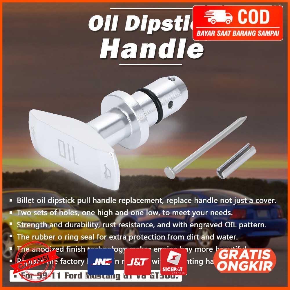 Car Oil Engine Dipstick Pull Handle Aluminium - HT-ODP02