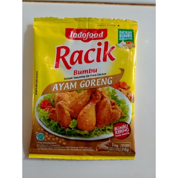 

bumbu racik ayam goreng