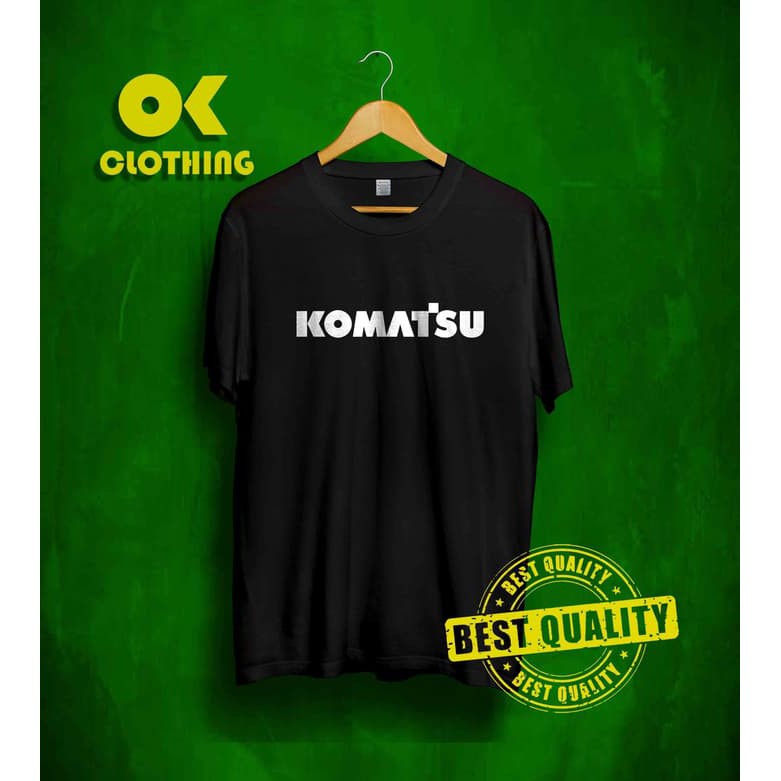 Baju kaos Komatsu -provermerch