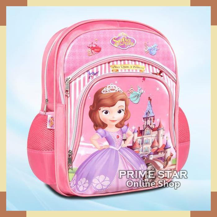 TAS ANAK SEKOLAH TK RANSEL BACKPACK SOFIA THE FIRST PRINCESS 1201