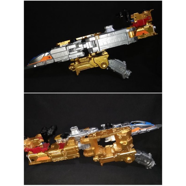 DX X CHANGER LUPIN X - PATRAN X (POWER RANGERS LUPINRANGER VS PATRANGER RTV) SPECIAL REPAINT