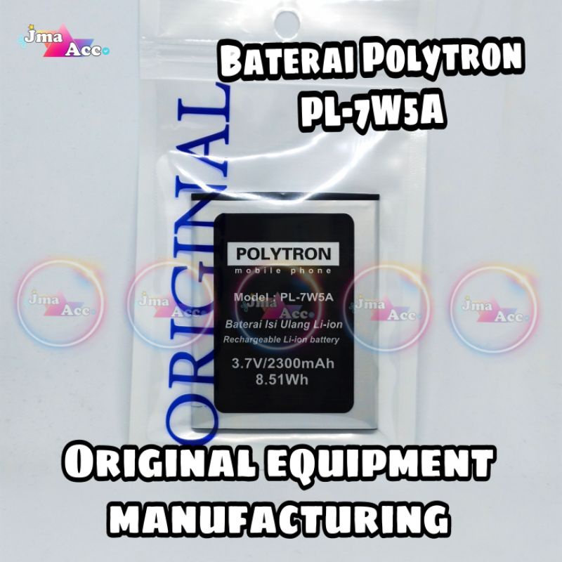Baterai Polytron PL-7W5A Battery Batre Hp