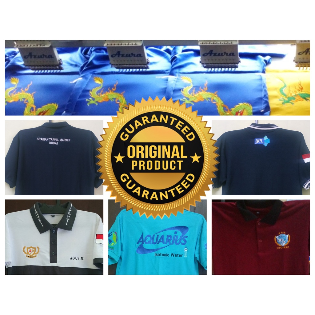 Polo Shirt Bordir Satuan Poloshirt Custom Bordir Baju Kaos Kerah Polo Shirt Murah Terlaris Poloshirt