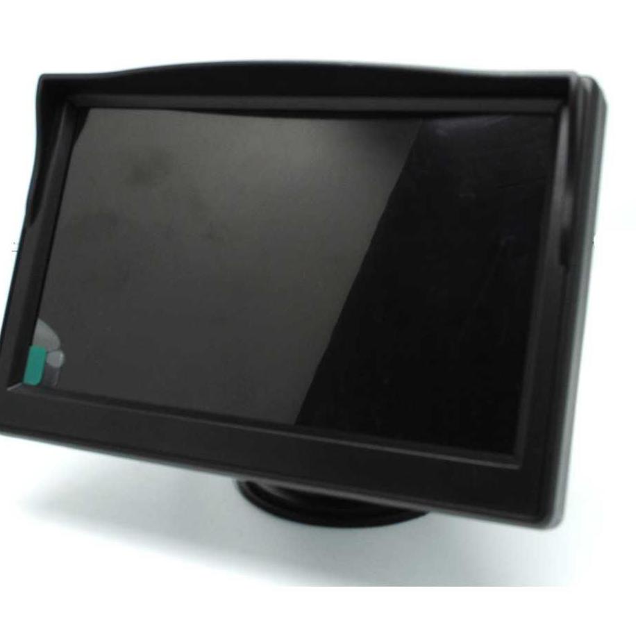 (STOK TERBATAS) [ COD ] Monitor Rear View Parkir Mobil TFT LCD 5 Inch TV Mini TV Kecil TV Mobil