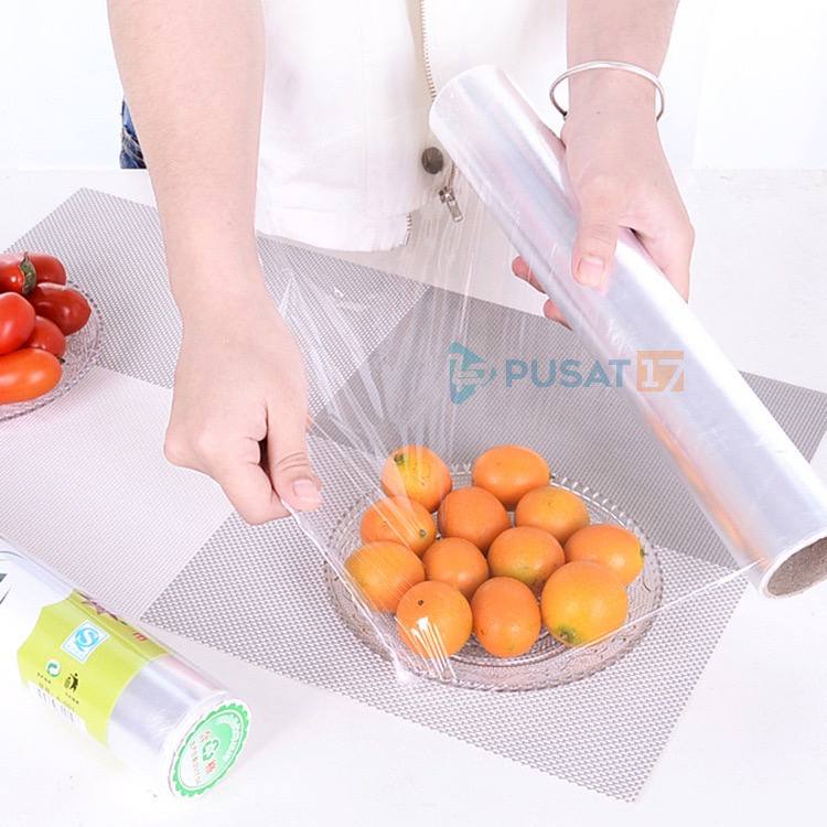 TGM - PLASTIK WRAPPING MAKANAN 30CM ROLL / CLING WRAP PLASTIK WRAPING / PEMBUNGKUS MAKANANAN REPING / WRAPPING FOOD FRESH