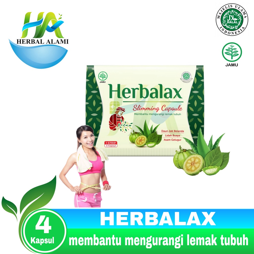 Herbalax Strip - Obat Pelangsing Penurun Berat Badan