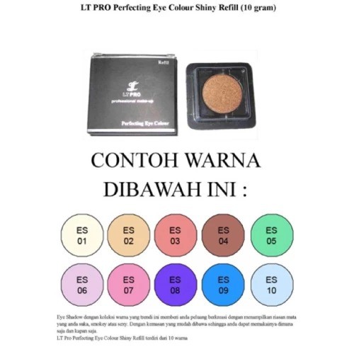 Lt Pro Refill Eyeshadow Pallete