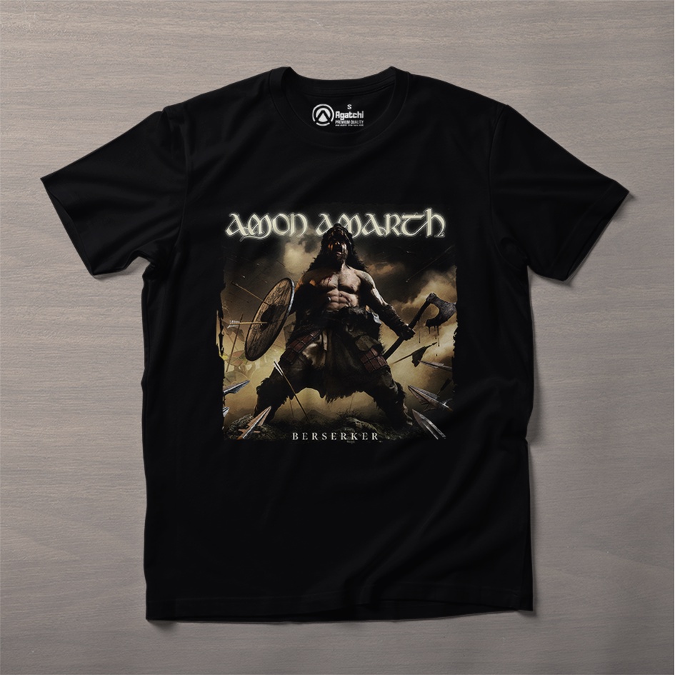 Baju Kaos Atasan Band Amon Amarth - Berseker