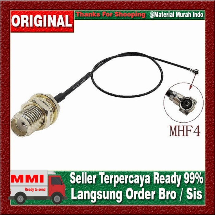 Pigtail Cable SMA Female to IPX -MHF4 30cm