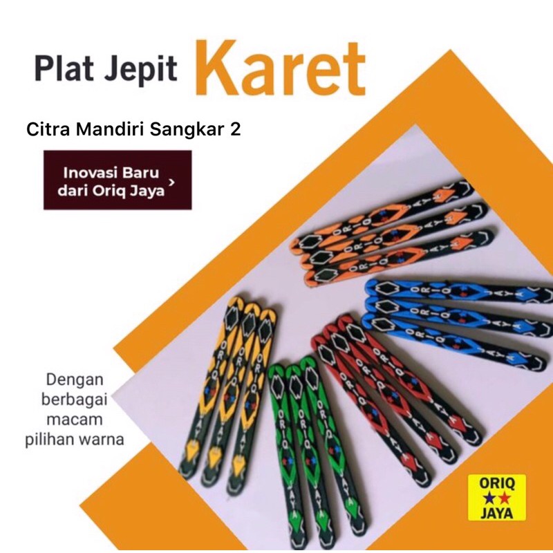 Klem Jepit Karet Tebok Sangkar Kandang Burung Lovebird Dan Murai ORIQ JAYA