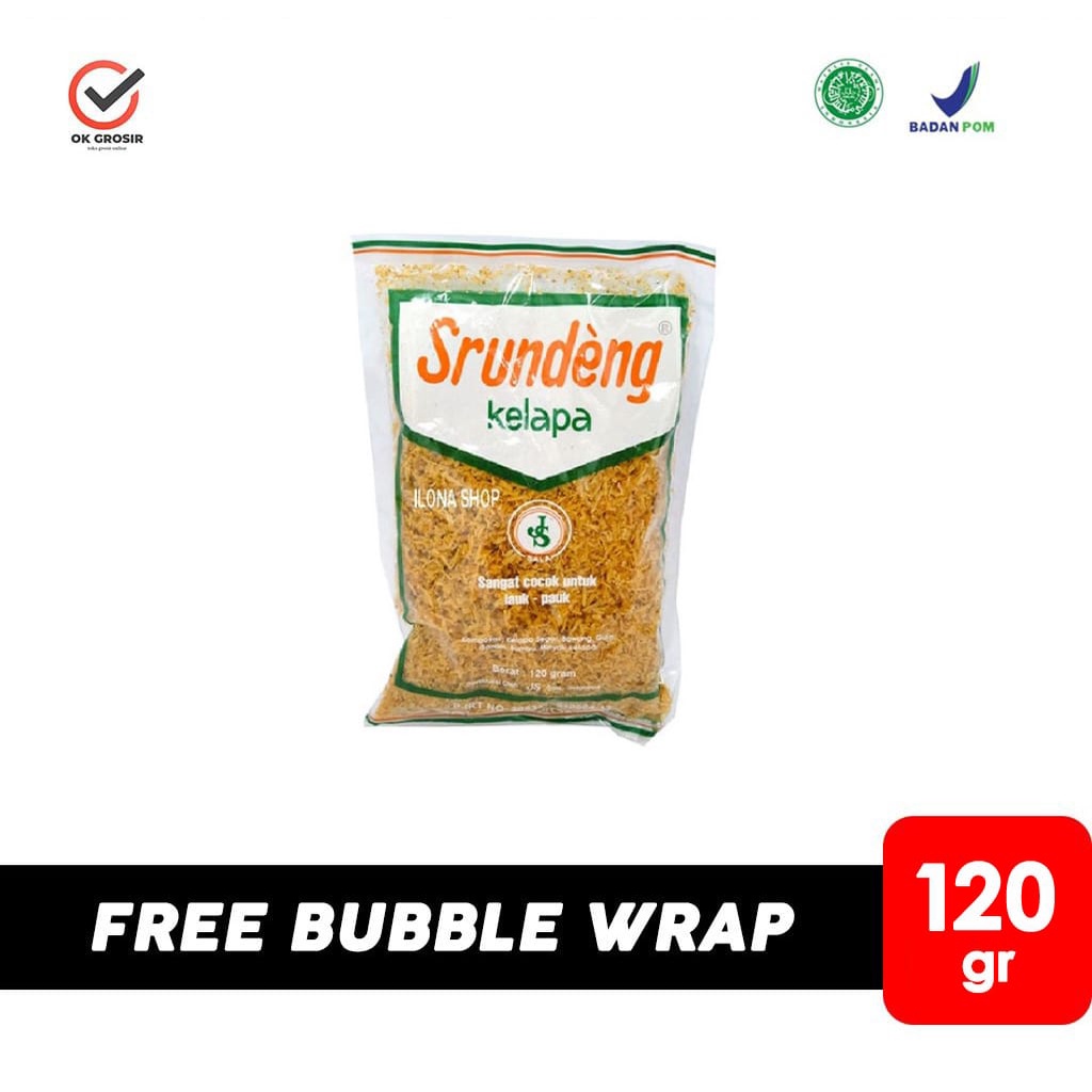 

Serundeng / Srundeng Kelapa JS (120 gr)