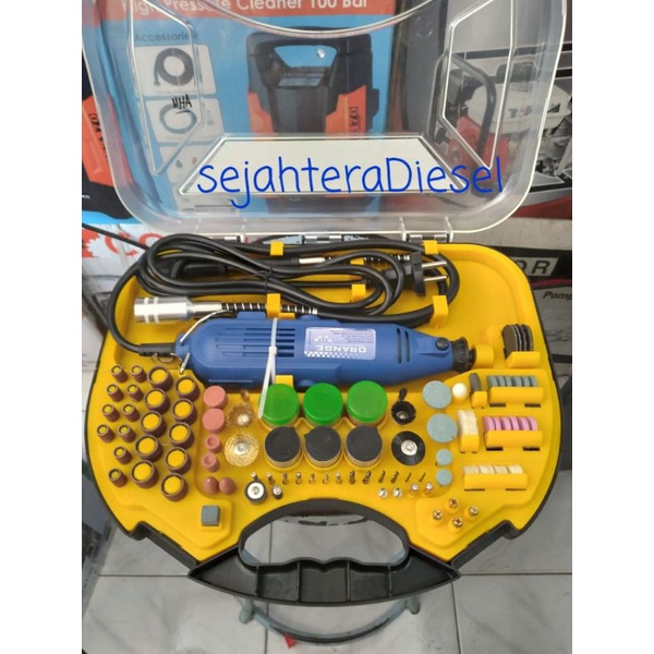Mini die grinder 95pcs set ORANGE tuner gerindra bor