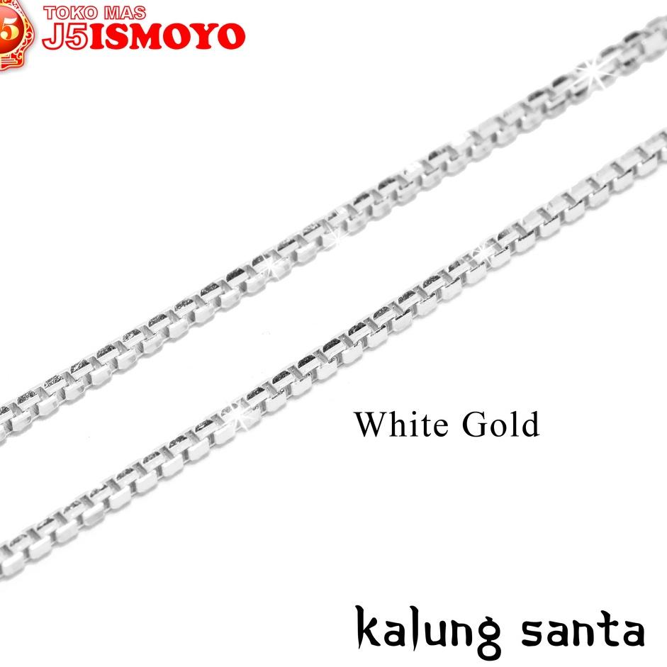 Harga Spesial.. Kalung Emas Polos Santa Pria / Wanita J5 Ismoyo