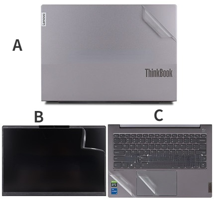 LENOVO Stiker Skin Matte Clear 3 Sisi 14 &quot;15.6&quot; 15.6 &quot;13&quot; 13 &quot;13 Eapad Id320&quot; Ideapad 3 15 &quot;14&quot; 14 Eapad 100 Ea