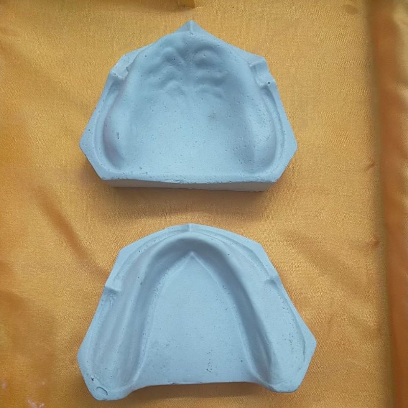 dental model study gips / model gigi gips / model study gipsum gypsum praktikum