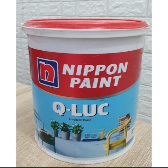 CAT TEMBOK PUTIH Q-LUC QLUC PAIL 20 KG EMBER BESAR NIPPON PAINT