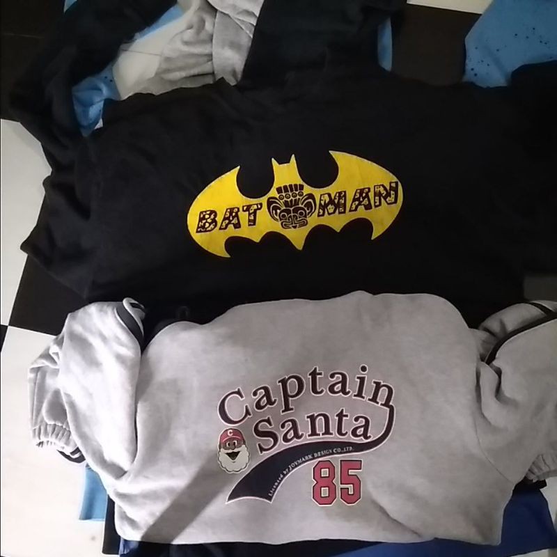 Zip hoodie captain santa &amp; Kaos batman