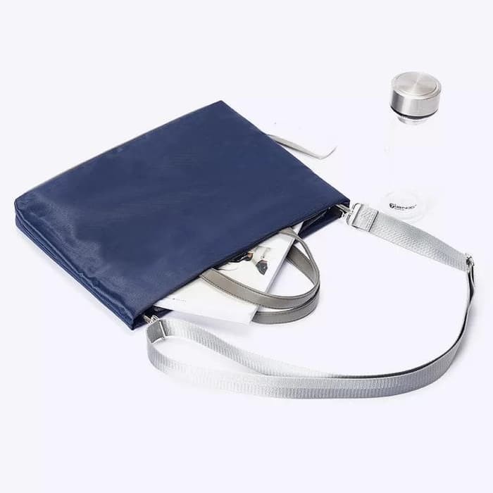 Tas Laptop Macbook Sleeve Selempang 15 16 inch - blue