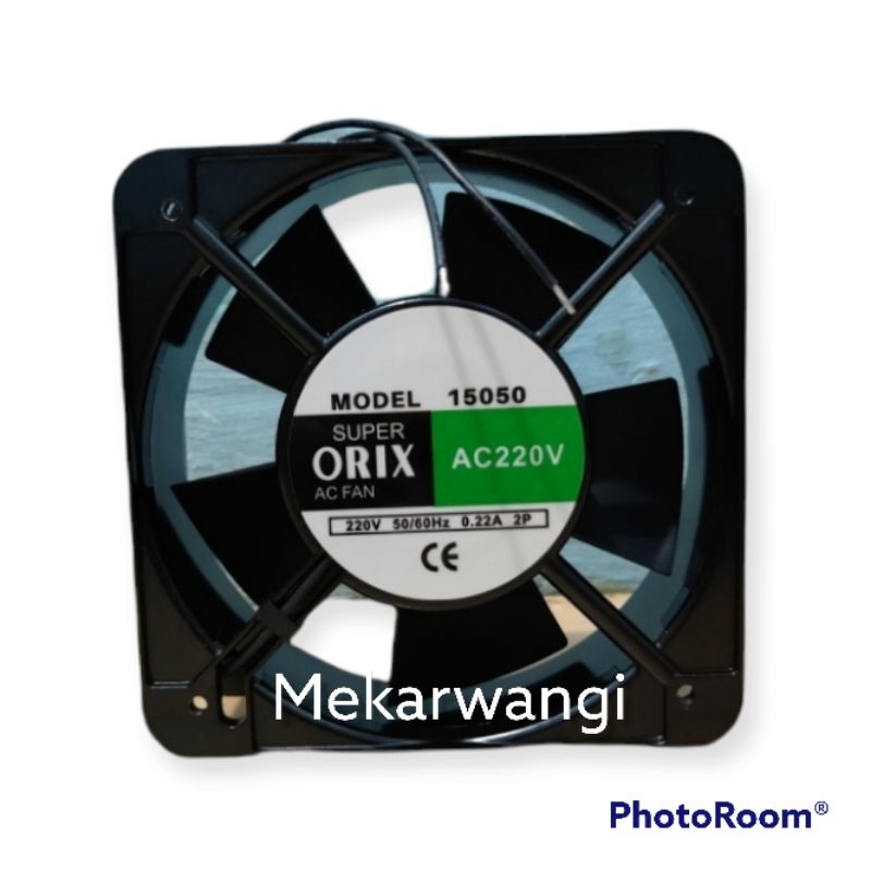 Fan ac ORIX 15cm 220v AC full bering Barang Original