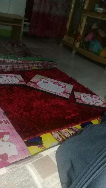 Kaligrafi Hello Kitty Peach