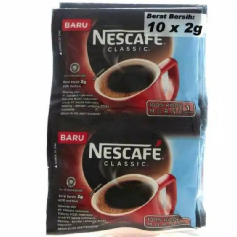 

NESCAFE CLASSIC RENTENG