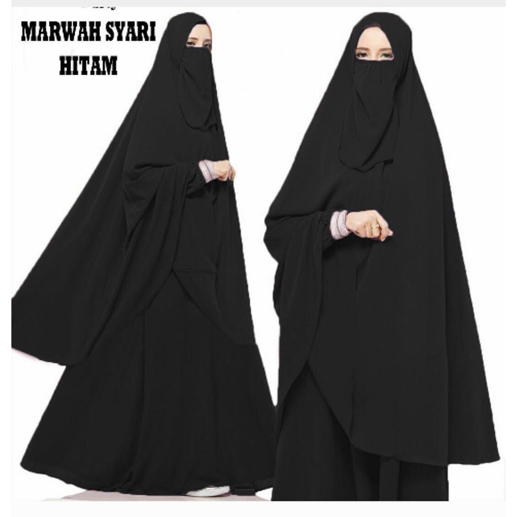 GAMIS MARWAH SYARI CADAR 2 Chaedw Shop