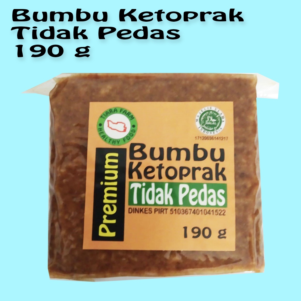 

Tiara Farm - Bumbu Ketoprak Tidak Pedas - 190 g