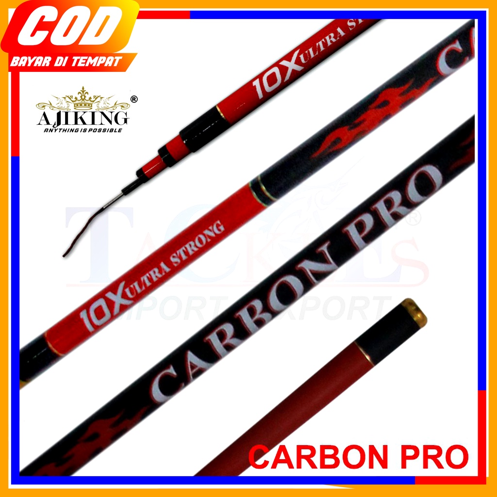 JORAN TEGEK AJIKING CARBON PRO 360 POLE ACTION HARD 100% MATERIAL KARBON