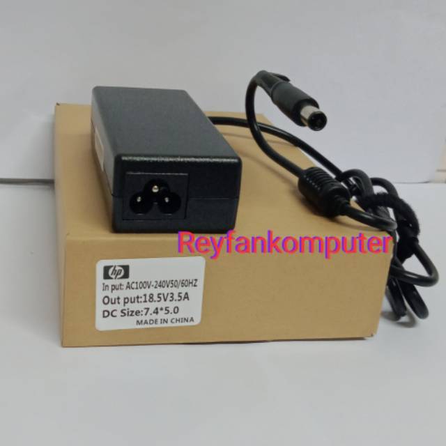 Adaptor Charger HP proboq 18.5V 3.5A (7.4*5.0) jarum