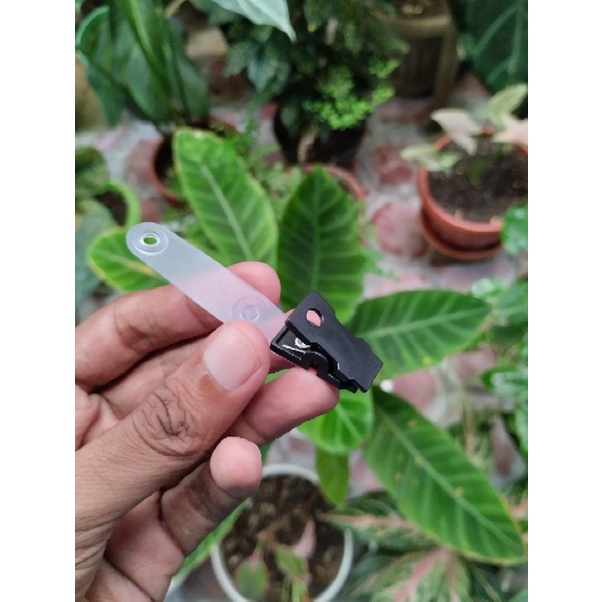 

ID Card name tag jepit penjepit hitam perbiji