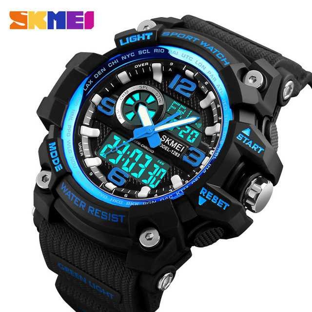 SKMEI Jam Tangan Digital Analog Pria - 1283