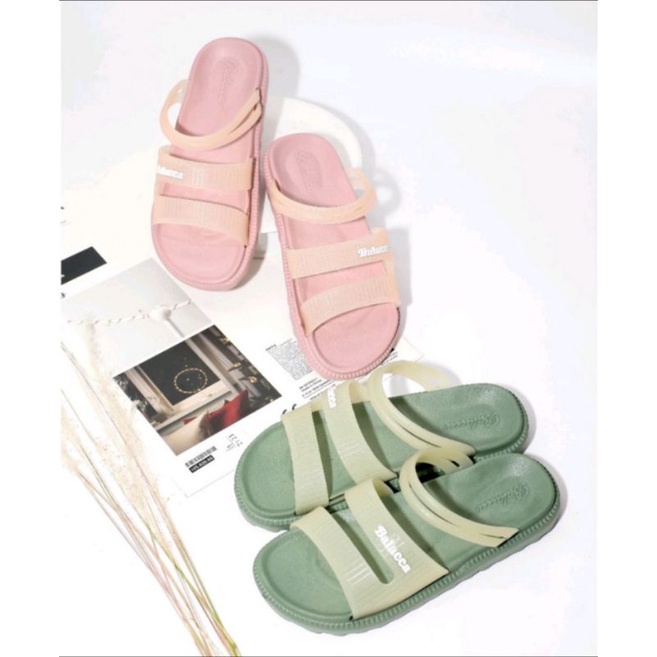 Sandal Wanita Bahan Karet Ukuran30-40 - 048t-048L