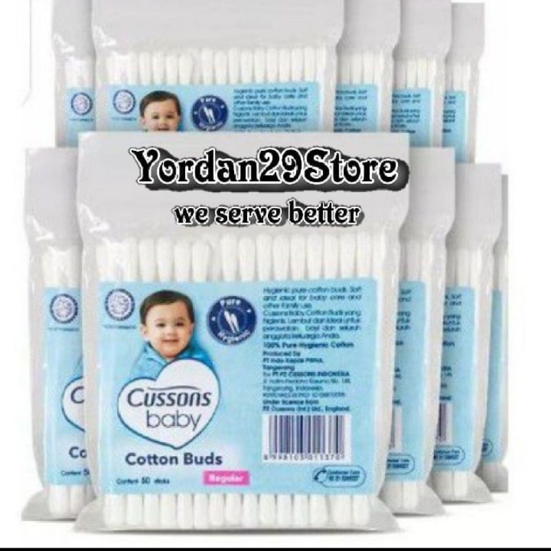 Cussons Baby Cotton Buds/Korek Kuping Bayi Isi 100 Sticks