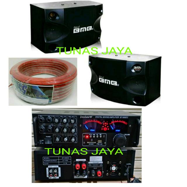 PAKET SOUND SYSTEM KARAOKE SPEAKER BMB CS 252V MKII