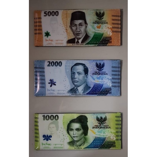 DOMPET GAMBAR UANG BARU.