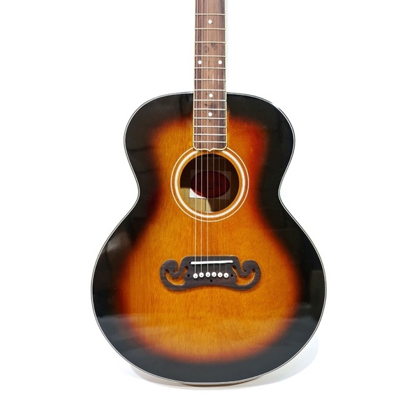 Gitar Akustik Elektrik Merk Gibson Tipe J200 Jumbo Warna Sunburst Spruce Equalizer Tuner LC-PRENER