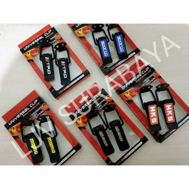 Clip Bumper universal Racing Spar*co Large Uk L - Klip JDM Universal