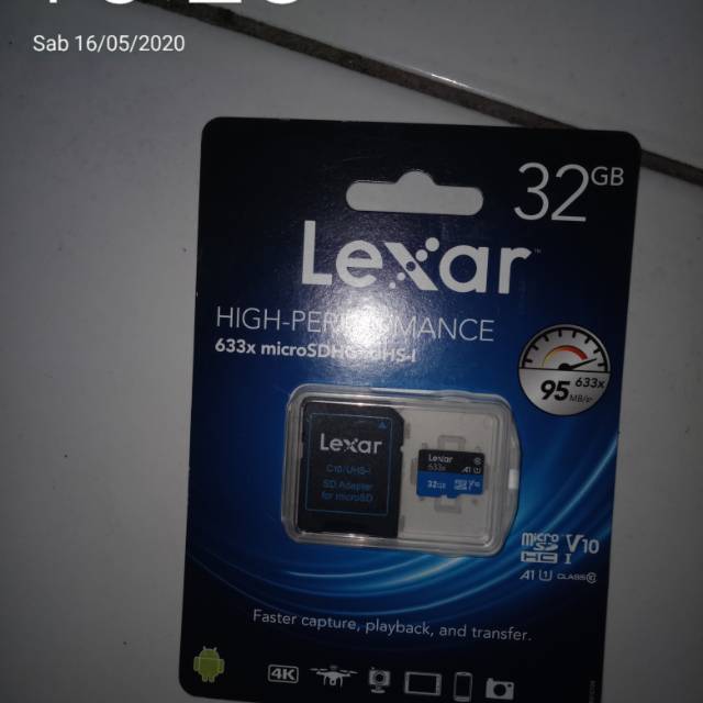 micro sd card 32gb class 10 lexar