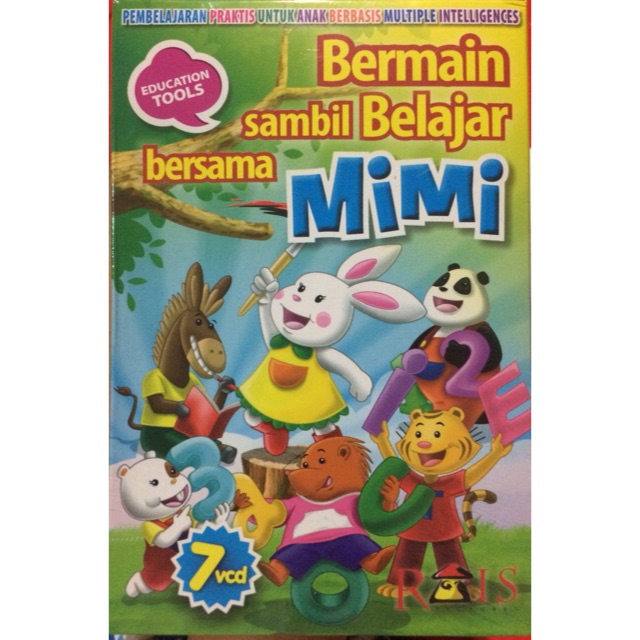 PAKET MIMI Bermain sambil Belajar - Vcd Anak Edukasi Paket 7 Vcd