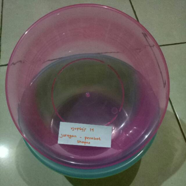 Baskom bening KMP 24 cm