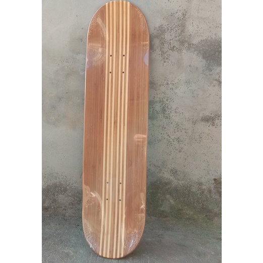 Papan skateboard Bahan Serat Bambu Dengan Kaca