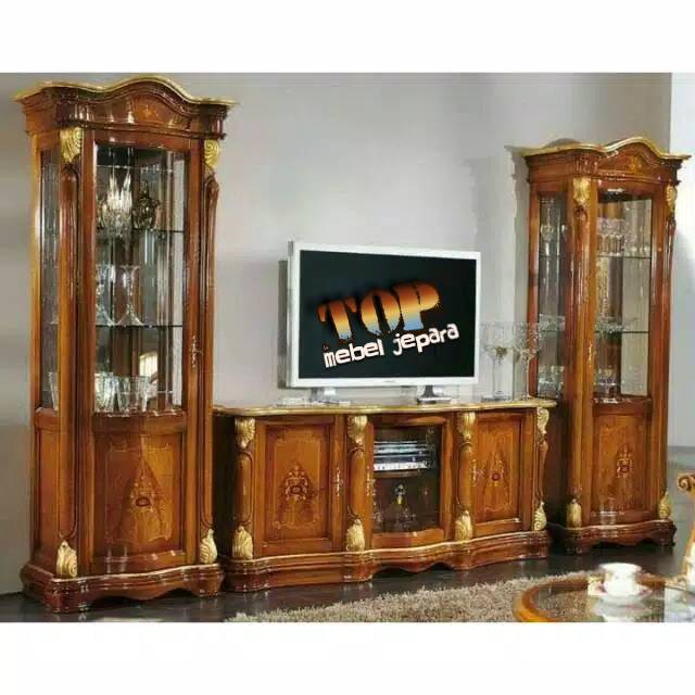 bufet tv pisah,top,mebel jepara,furniture