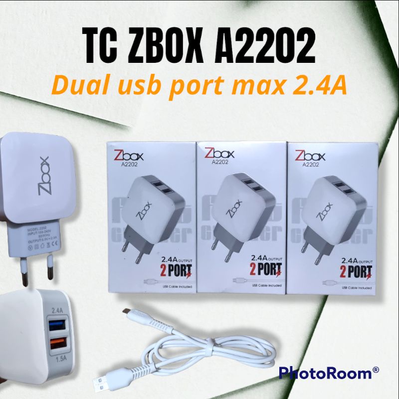 Charger Zbox A2202 2.4A