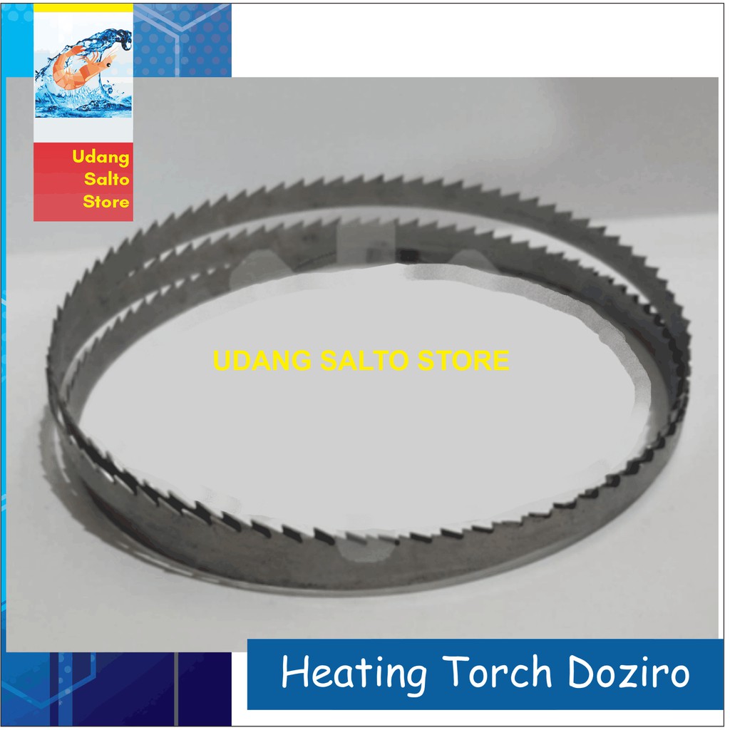 Mata gergaji Bandsaw 8 Inch - Tebal 0.6mm - Lebar 10mm